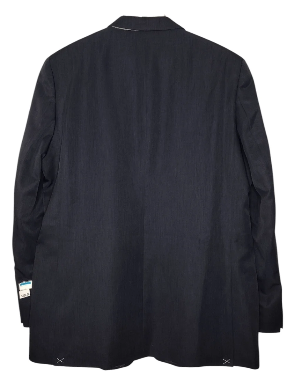 NWT Haggar Navy Blue Men's Business Travel Performance Sport Coats Blazer Sz 48L